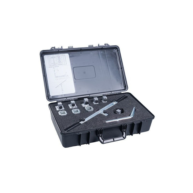 Kufr s univerzálním skládacím klíčem UNI, HECKL