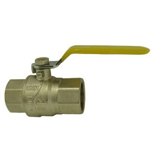 Kohout kulový FF 1, přímý, páka, plyn