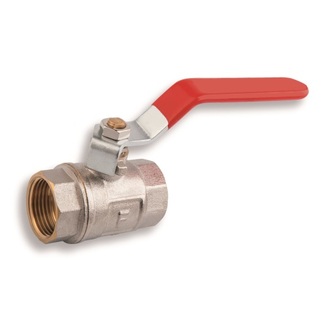 Kohout kulový FF 1, přímý, páka, voda