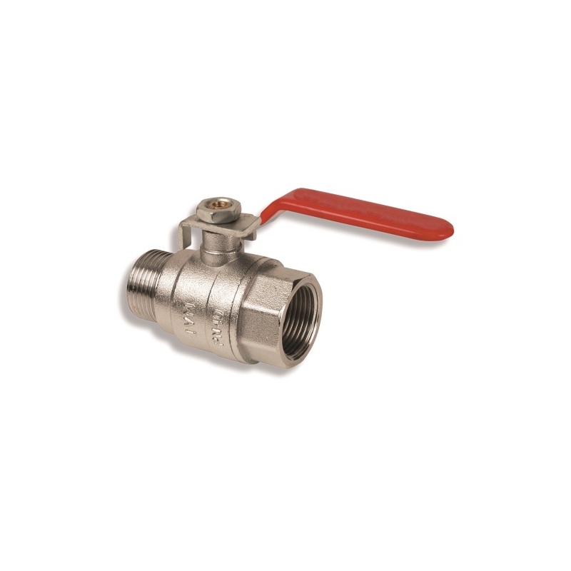 Kohout kulový MF 2, přímý, páka, voda