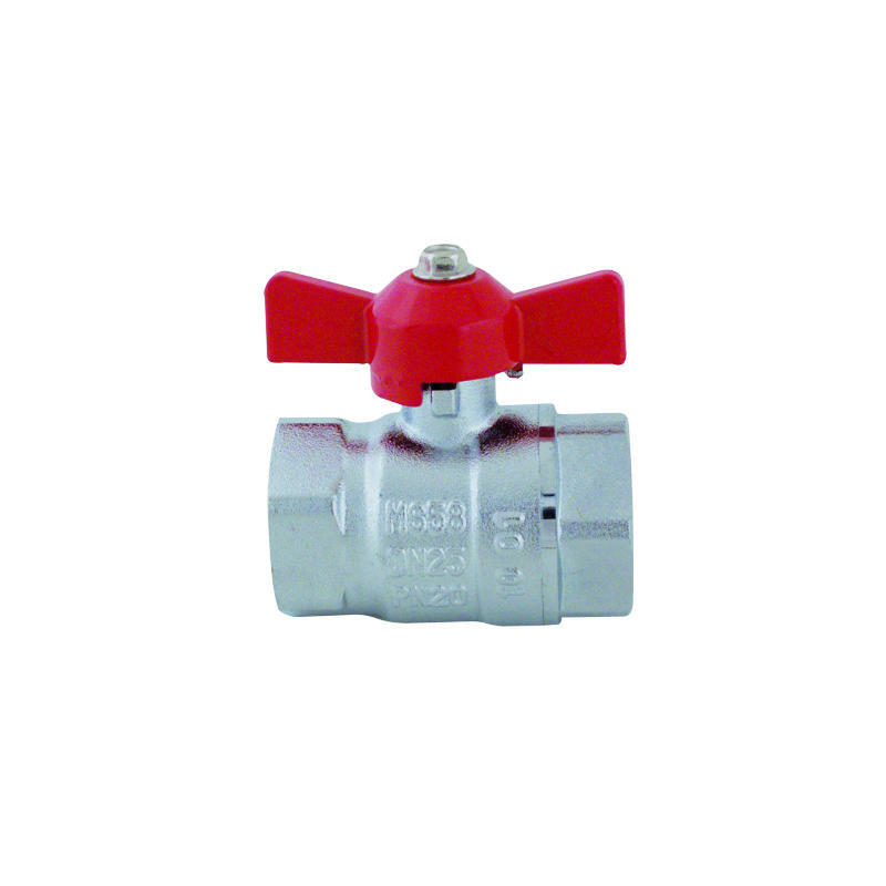 Kohout kulový FF 3/8, přímý, motýl, voda