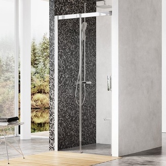 Sprchové dveře Matrix MSD2 L 1200 mm, sklo transparent, profil lesk alu, Ravak, 0WLG0C00Z1