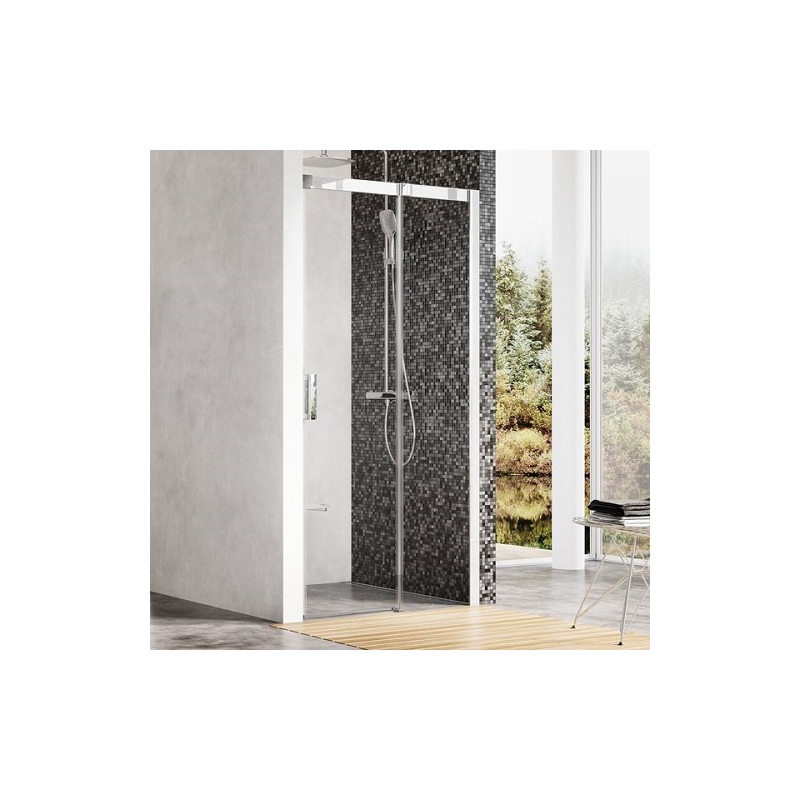 Sprchové dveře Matrix MSD2 L 1200 mm, sklo transparent, profil lesk alu, Ravak, 0WLG0C00Z1