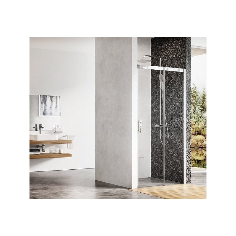 Sprchové dveře Matrix MSD2 L 1200 mm, sklo transparent, profil lesk alu, Ravak, 0WLG0C00Z1