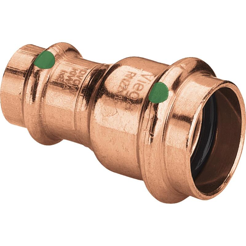 Lisovací nátrubek redukovaný i/i CU 5240 d 18 x 15, Profipress Viega 325787