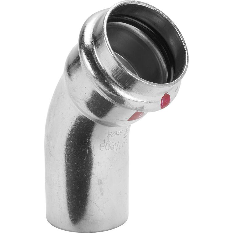 Lisovací oblouk 45° Prestabo a/i d 28, Viega 558369, model 1126.1