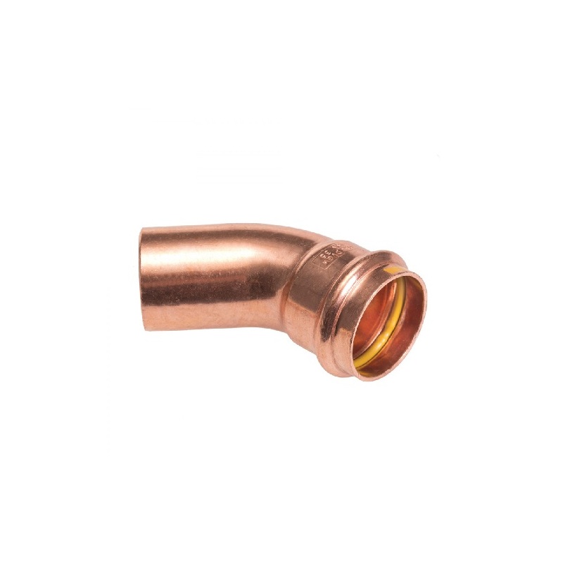 Lisovací oblouk 45° i/a CU 5040 d 22, pro plyn