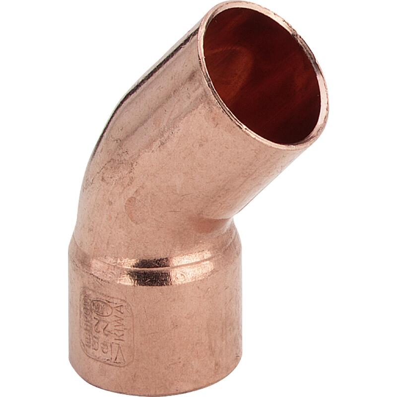 Pájecí oblouk 45° i/a CU 5040 d 22, Viega 100605, model 95040