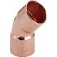 Pájecí oblouk 45° i/i CU 5041 d 12, Viega 103309, model 95041
