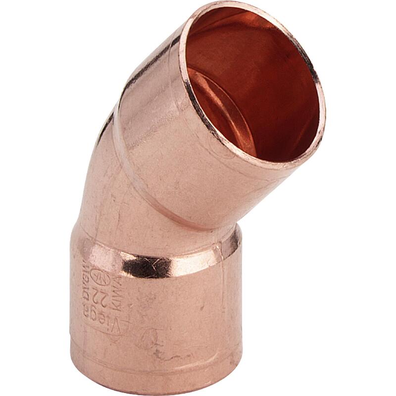 Pájecí oblouk 45° i/i CU 5041 d 12, Viega 103309, model 95041