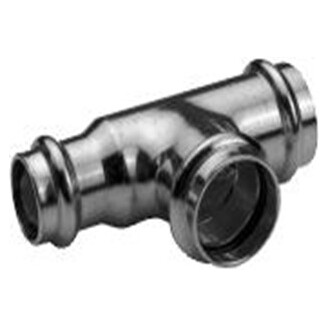 Lisovací T-kus redukovaný CU 5130R d 22 x 18 x 15, Profipress Viega 315061