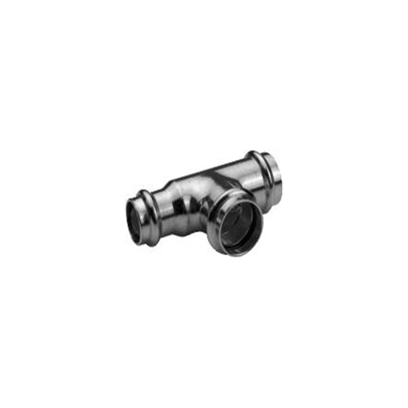 Lisovací T-kus redukovaný CU 5130R d 18 x 15 x 15, Profipress Viega 291921