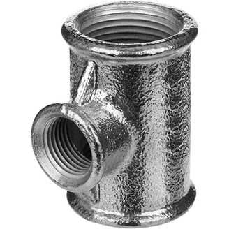 Pozinkovaný T-kus FFF 5/4 x 3/4 x 5/4, redukovaný, typ 130