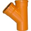 Odbočka KGEA 45° 110/110 mm, PVC, kanalizace