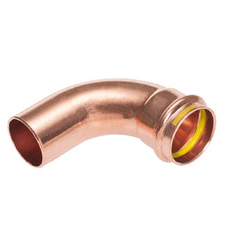 Lisovací oblouk 90° i/a CU 5001 d 15, pro plyn