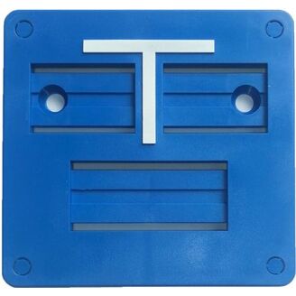 Tabulka orientační HECKL přední 105x100 modrá