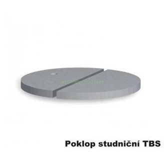 Poklop betonový studniční půlený Js 1000
