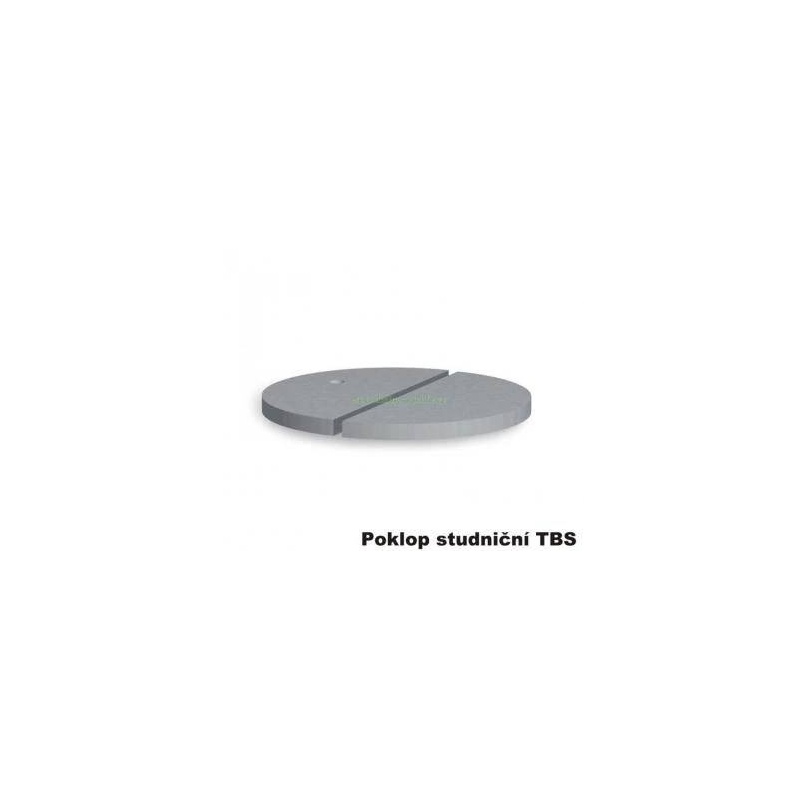 Poklop betonový studniční půlený Js 1000