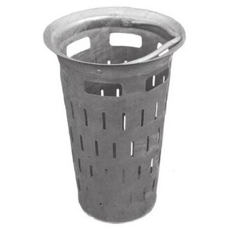 Kalový koš pro uliční vpusť vysoký A4 pozink