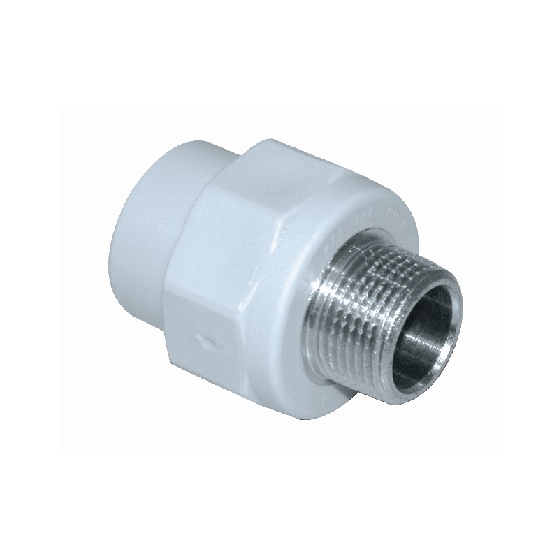 Přechodka PPR s kovovým vnějším závitem d 75 x 2 1/2