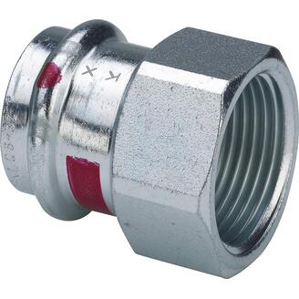 Lisovací přechodka Prestabo d 35 × 1, vnitřní závit, Viega 704766, model 1112