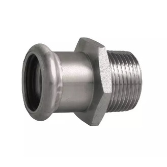 Lisovací přechodka d 15 × 1/2, vnější závit, Ivar IVC81.1512