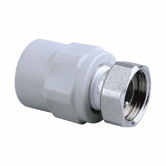 Přechodka PPR kov s převlečnou matkou d 16 x 1/2