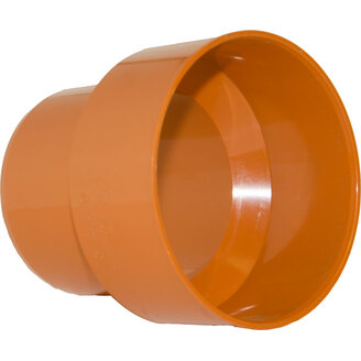 Přechod litina/PVC KGUG 125 mm, PVC, kanalizace