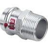 Lisovací přechodka Prestabo d 15 x 1/2, vnější závit, Viega 559007, model 11111