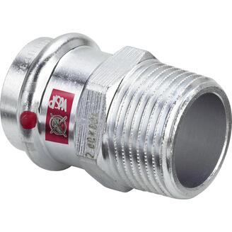 Lisovací přechodka Prestabo d 42 x 5/4, vnější závit, Viega 704810, model 11111