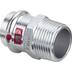 Lisovací přechodka Prestabo d 15 x 1/2, vnější závit, Viega 559007, model 11111