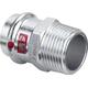 Lisovací přechodka Prestabo d 35 x 1, vnější závit, Viega 704803, model 11111