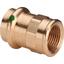 Lisovací přechodka CU 4270G d 12 x 1/2, vnitřní závit, Sanpress Viega 291068