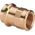 Lisovací přechodka CU 4270G d 12 x 1/2, vnitřní závit, Sanpress Viega 291068