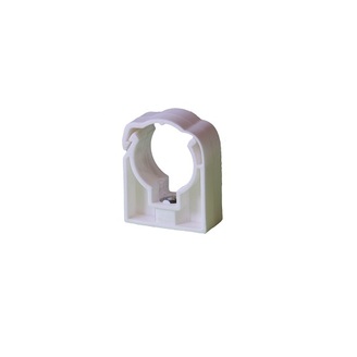 Příchytka plastová s klipem 15, pro potrubí z mědi