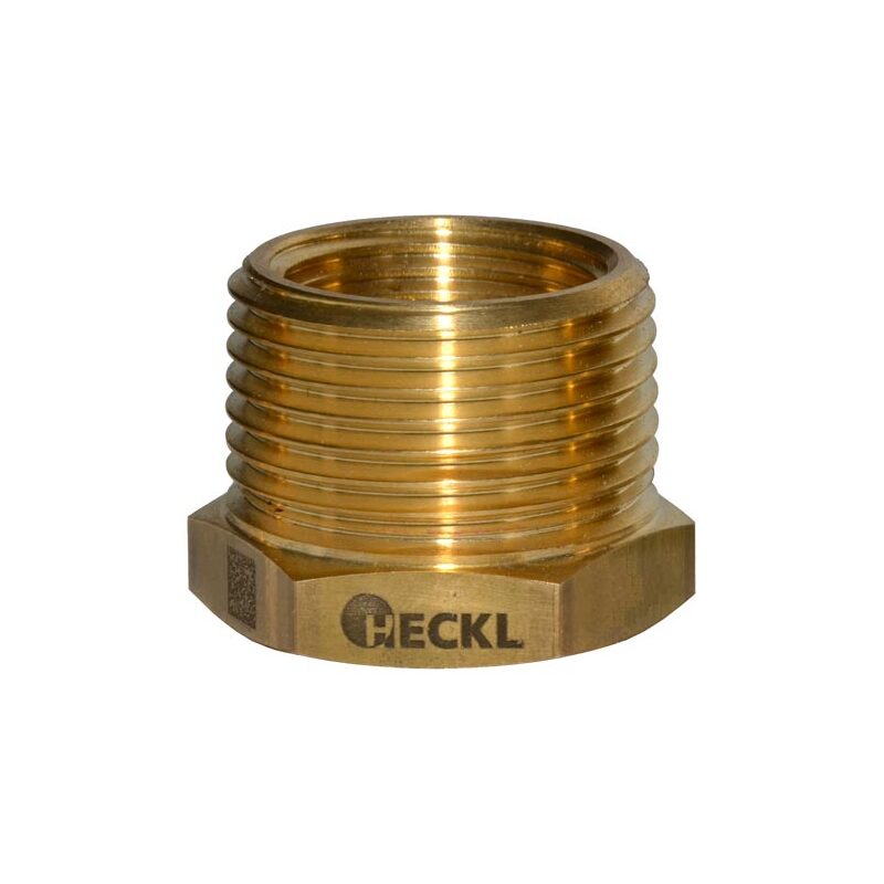 Mosazná redukce MF R 3/4 x 1/2, HECKL