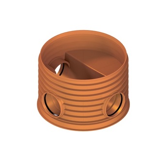 Šachtové dno přímé DN 630/150, 0°/180°