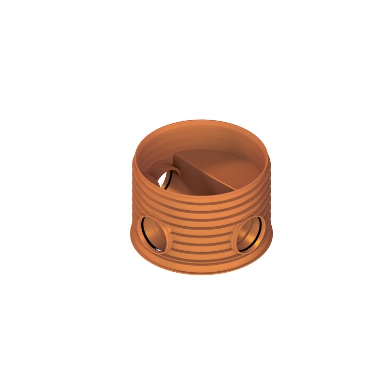 Šachtové dno přímé DN 630/200, 0°/180°