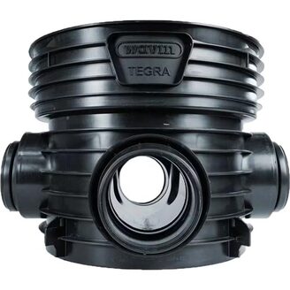 Šachtové dno sběrné TEGRA 600 LC 600/160, KG, 3 vtoky - 1 výtok, typ Y 45°, Wavin RF180010W