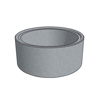 Šachtová skruž TBS-Q DN 800 x 250 x 90 mm, bez stupadel