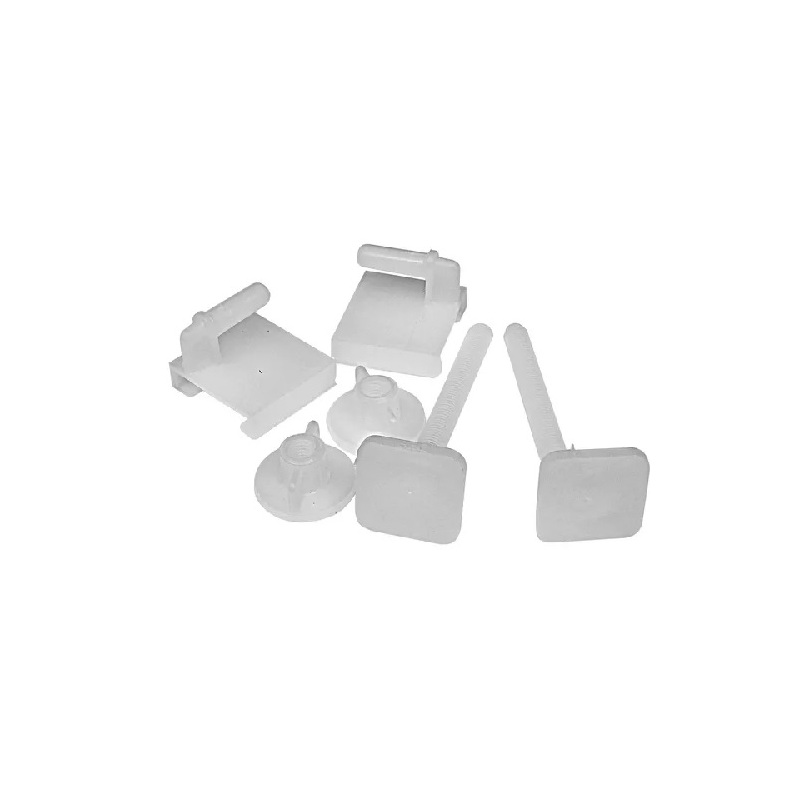 Upevňovací souprava k WC, M8 x 75, plast, 2 ks, č. 190, HARTMAN