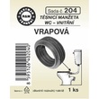 Sada těsnění, manžeta VRAPOVÁ II., 42 x 58 x 24, pryž, 1 ks č. 204, HARTMAN