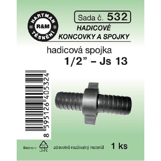 Sada těsnění, hadicová spojka, 1/2, JS 13, 1 ks, č. 532, HARTMAN