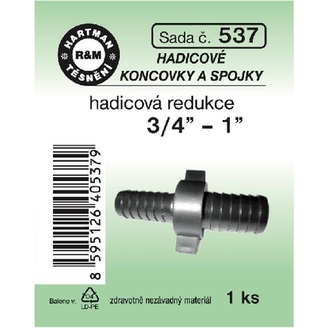 Sada těsnění, hadicová redukce, 3/4 - 1, 1 ks, č. 537, HARTMAN