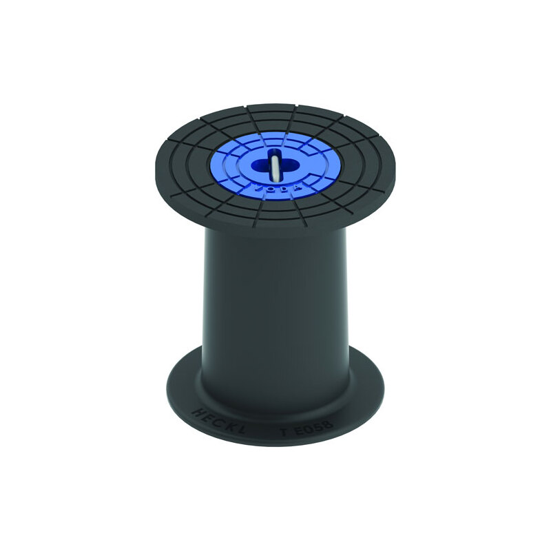 Poklop ventilový KOMPAKTUS, VODA, víko modré, třmen, HECKL