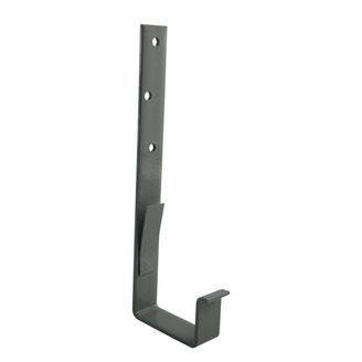 Kovový hák žlabu okapu RG 70 mm, šedá, rovný, poplastovaný, Marley 080246