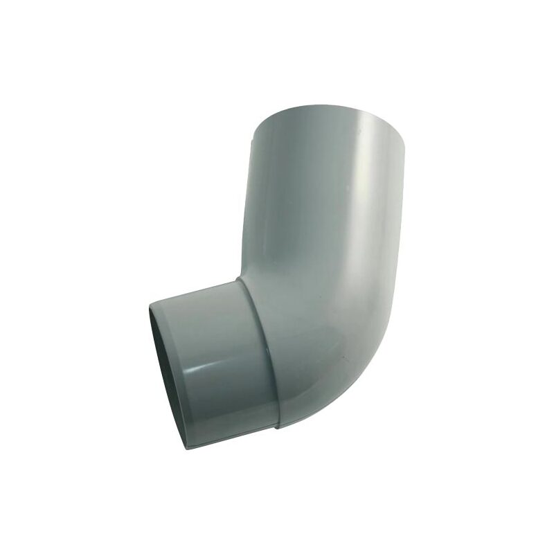 Koleno svodu okapu 67° DN 105 mm, šedá, plast, Marley 073453