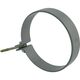 Objímka svodu okapu DN 125 mm, šedá, se šroubem, (1ks), Marley 074245