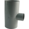 Odbočka svodu okapu 90° DN 105/53 mm, šedá, plast, Marley 080789