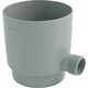 Sběrač dešťové vody okapu DN 53 mm, s vnějším závitem 1, šedá, plast, Marley 074504